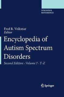 Front cover_Encyclopedia Of Autism Spectrum Disorders