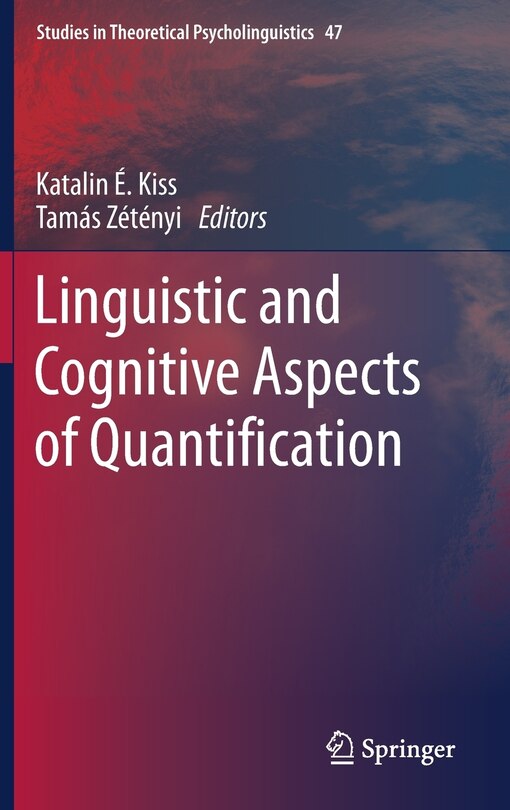 Couverture_Linguistic And Cognitive Aspects Of Quantification