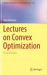 Front cover_Lectures On Convex Optimization