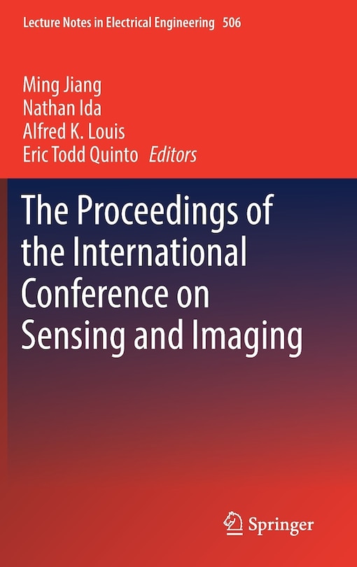 Front cover_The Proceedings Of The International Conference On Sensing And Imaging