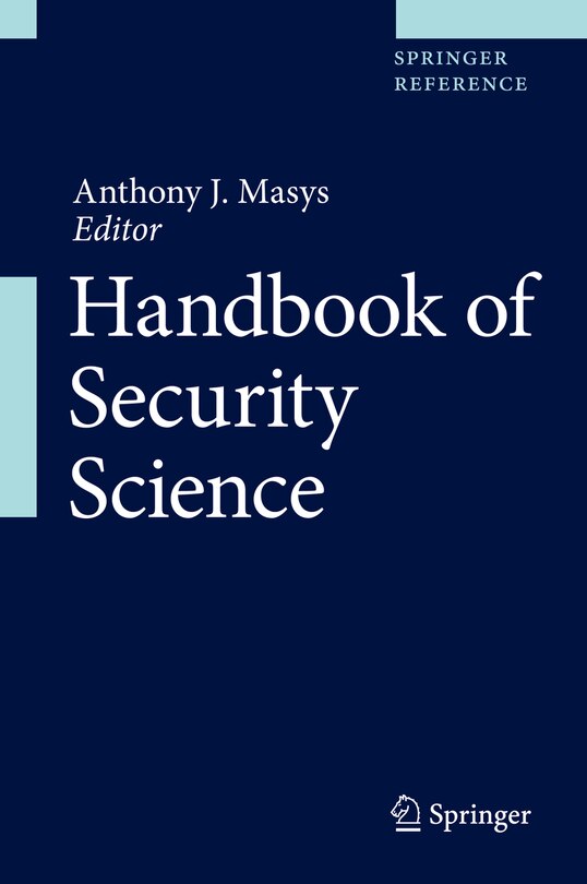 Front cover_Handbook Of Security Science