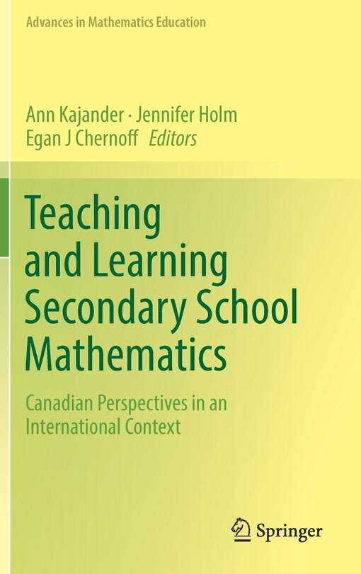 Front cover_Teaching And Learning Secondary School Mathematics