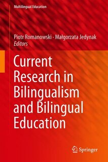 Front cover_Current Research In Bilingualism And Bilingual Education