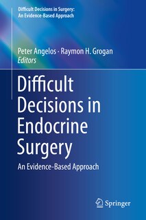 Couverture_Difficult Decisions In Endocrine Surgery