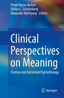 Couverture_Clinical Perspectives On Meaning