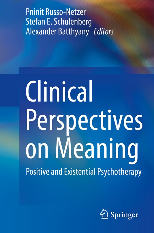 Couverture_Clinical Perspectives On Meaning