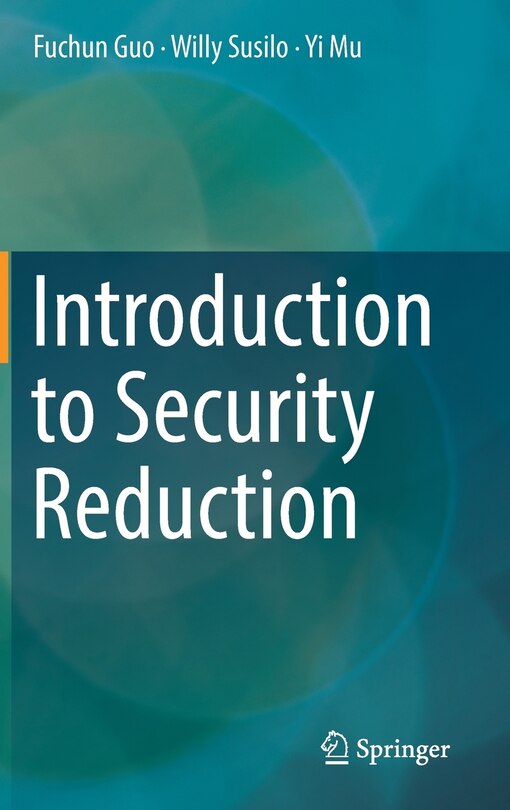 Front cover_Introduction To Security Reduction