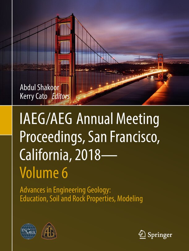 Front cover_Iaeg/aeg Annual Meeting Proceedings, San Francisco, California, 2018-volume 6