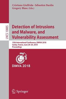 Couverture_Detection Of Intrusions And Malware, And Vulnerability Assessment