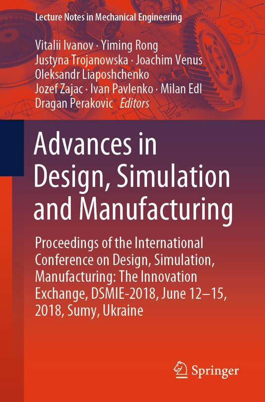 Front cover_Advances in Design, Simulation and Manufacturing