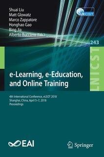 Front cover_E-learning, E-education, And Online Training