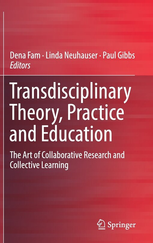 Couverture_Transdisciplinary Theory, Practice And Education