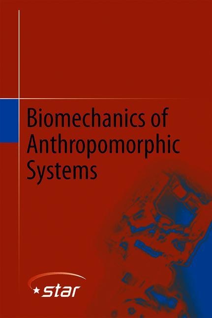 Couverture_Biomechanics Of Anthropomorphic Systems