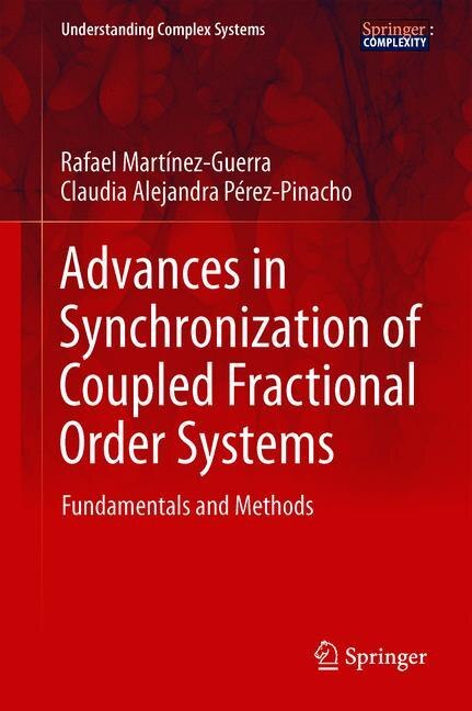 Front cover_Advances In Synchronization Of Coupled Fractional Order Systems