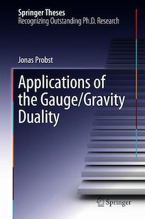 Couverture_Applications Of The Gauge/gravity Duality