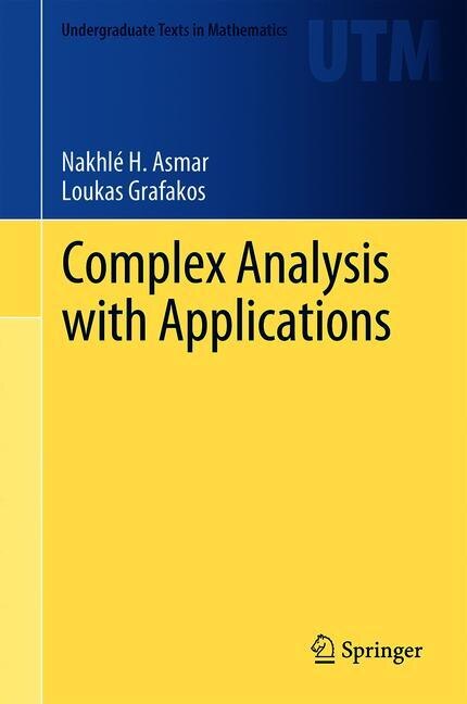 Couverture_Complex Analysis With Applications
