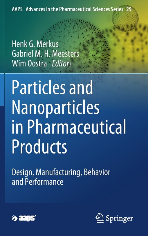 Front cover_Particles And Nanoparticles In Pharmaceutical Products