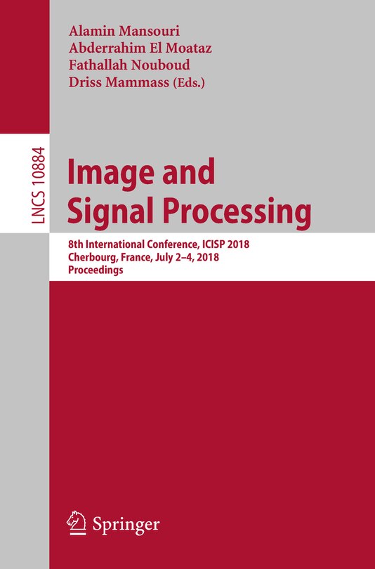 Front cover_Image And Signal Processing