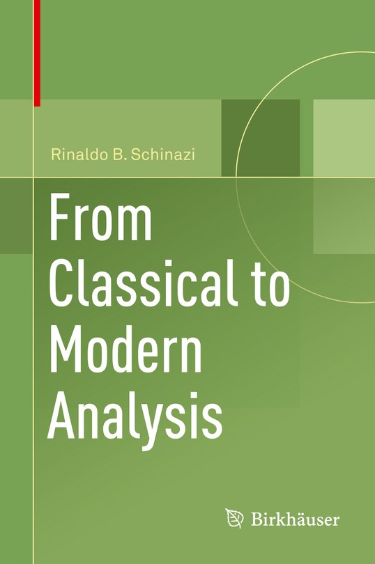 Front cover_From Classical To Modern Analysis