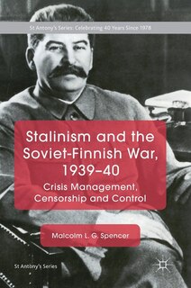 Front cover_Stalinism And The Soviet-finnish War, 1939-40