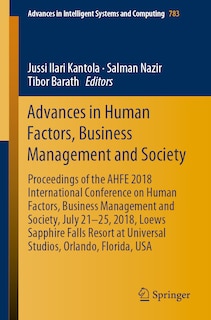 Front cover_Advances in Human Factors, Business Management and Society