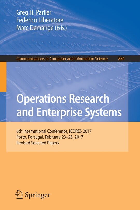 Couverture_Operations Research and Enterprise Systems
