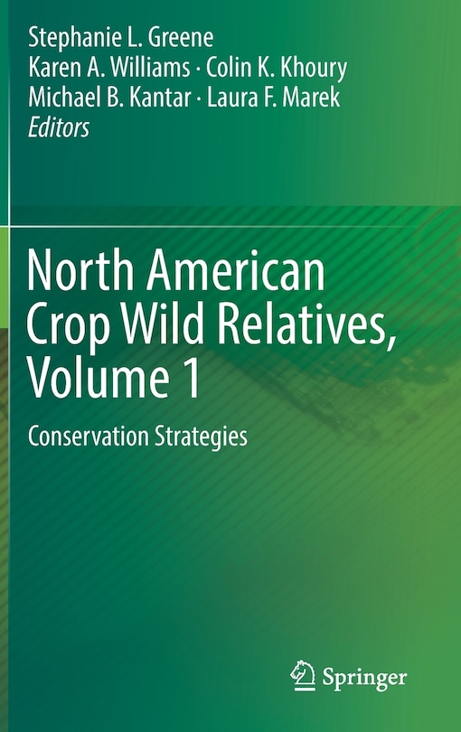 Couverture_North American Crop Wild Relatives, Volume 1