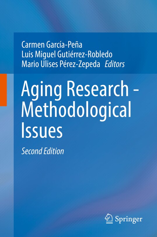 Couverture_Aging Research - Methodological Issues