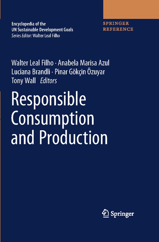 Front cover_Responsible Consumption And Production