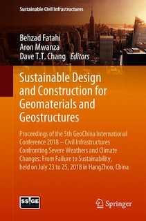 Couverture_Sustainable Design and Construction for Geomaterials and Geostructures