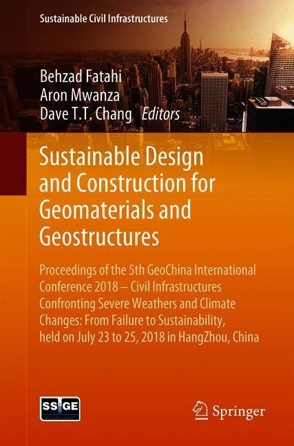 Couverture_Sustainable Design and Construction for Geomaterials and Geostructures