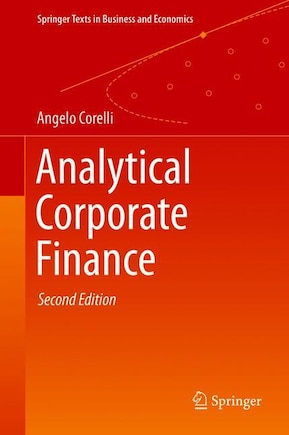 Analytical Corporate Finance