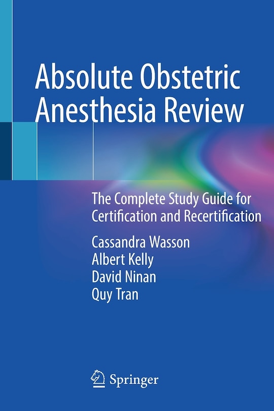 Front cover_Absolute Obstetric Anesthesia Review