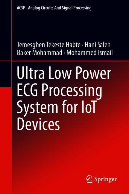 Front cover_Ultra Low Power Ecg Processing System For Iot Devices