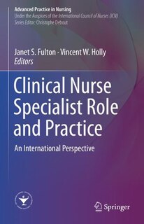 Couverture_Clinical Nurse Specialist Role And Practice