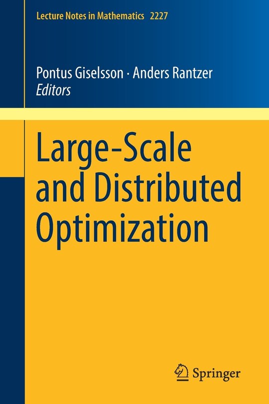 Front cover_Large-scale And Distributed Optimization