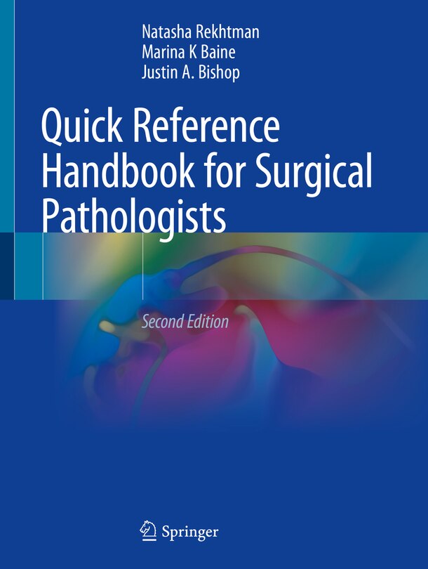 Front cover_Quick Reference Handbook For Surgical Pathologists