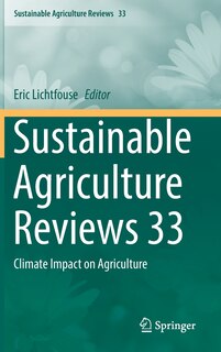Couverture_Sustainable Agriculture Reviews 33