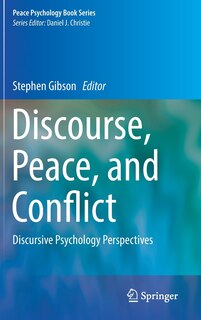 Couverture_Discourse, Peace, And Conflict