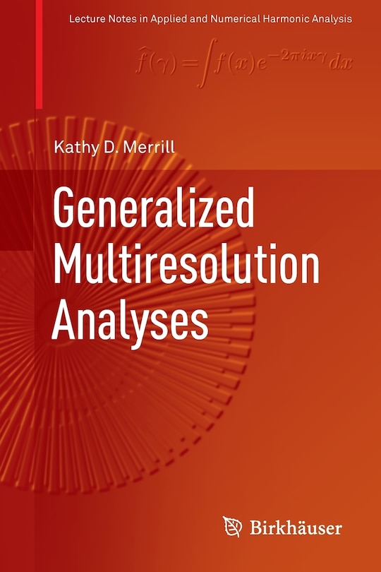Front cover_Generalized Multiresolution Analyses