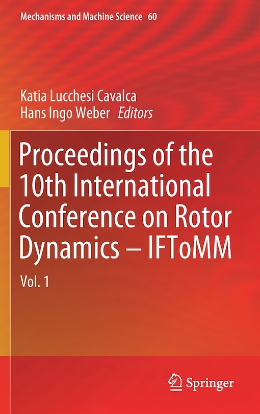Couverture_Proceedings Of The 10th International Conference On Rotor Dynamics - Iftomm