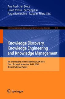 Front cover_Knowledge Discovery, Knowledge Engineering and Knowledge Management