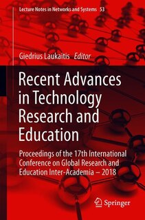 Front cover_Recent Advances in Technology Research and Education