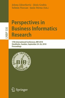 Couverture_Perspectives In Business Informatics Research