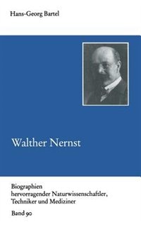 Front cover_Walther Nernst
