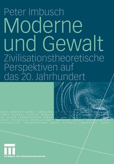 Front cover_Moderne und Gewalt