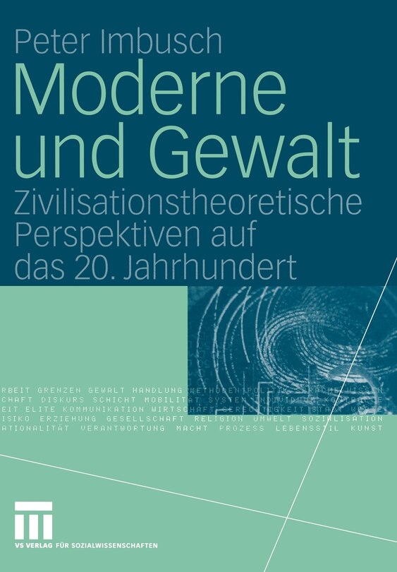 Front cover_Moderne und Gewalt