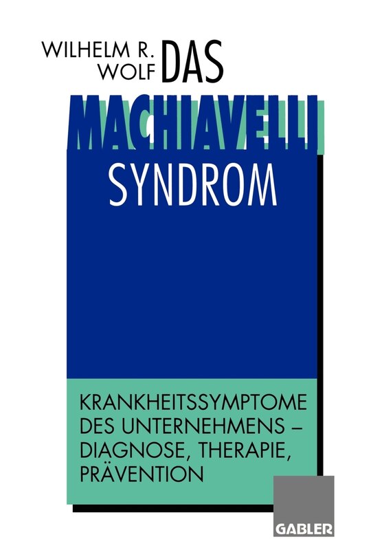 Front cover_Das Machiavelli-Syndrom