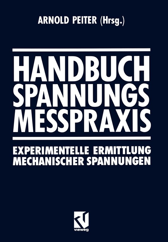 Front cover_Handbuch Spannungs Messpraxis