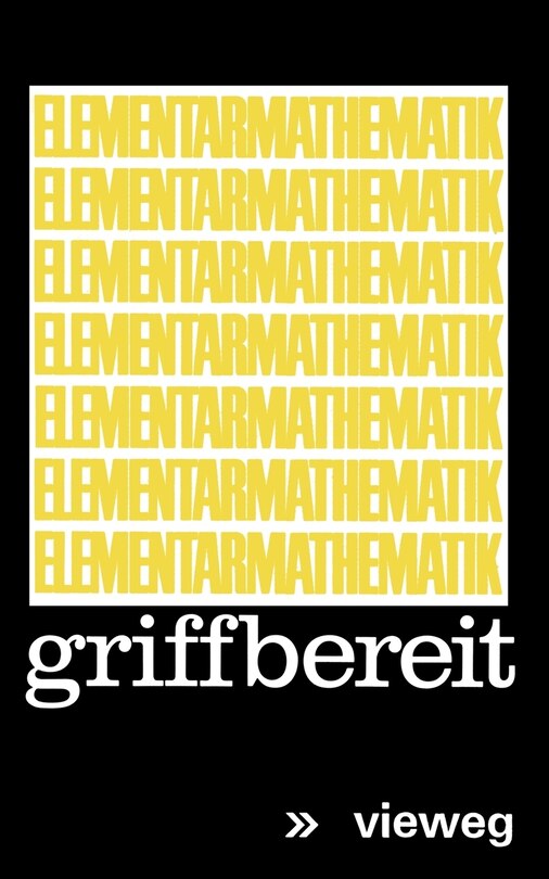 Front cover_Elementarmathematik griffbereit